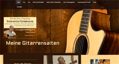 Desktop Screenshot of gitarrenklang.com