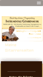 Mobile Screenshot of gitarrenklang.com